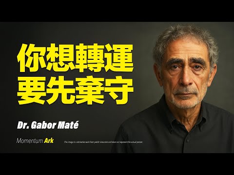 動量方舟 | 這樣棄守，你的命運會開始流動，為什麼你越努力越卡關？停止對抗！轉運的起點，是放下你抓緊的一切。真正的轉運不是更努力，而是學會棄守 | 馬泰·加博爾博士 Dr. Gabor Maté