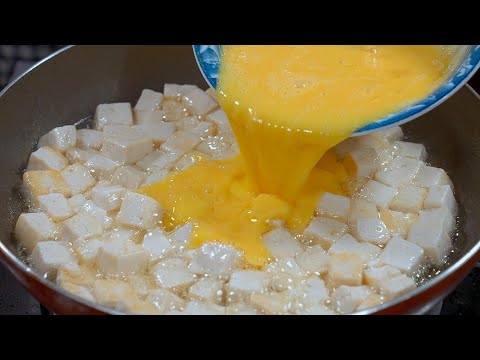 今天給大家分享雞蛋豆腐最好吃的做法，不蒸不煮，出鍋鮮嫩入味，好吃下飯簡單易學！#like #家常菜 #cooking #美食 #美食教程 #delicious #烹飪 #美味