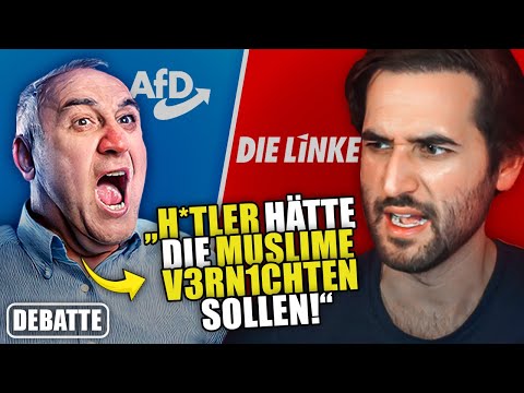 Debate ends with an ad! AfD voters completely lose it!