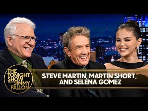 Steve Martin, Martin Short and Selena Gomez Talk Selena's Wedding and Only Murders in the Building