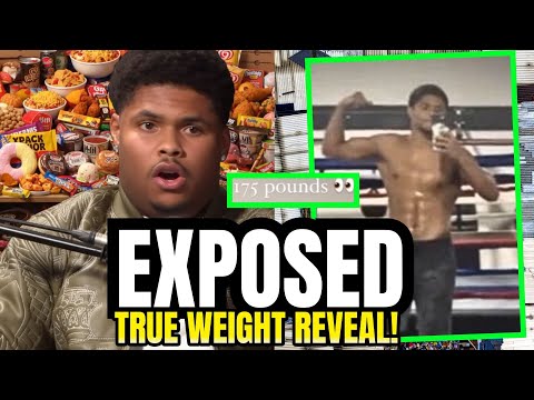 Shakur Stevenson is OVERWEIGHT, Weighs 40 lbs HEAVIER than his weight class where he is champ