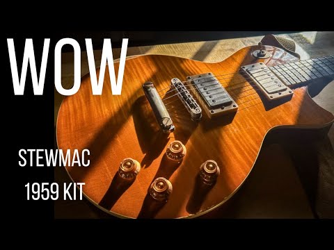 Building and Upgrading a 1959 Les Paul Guitar Kit from StewMac