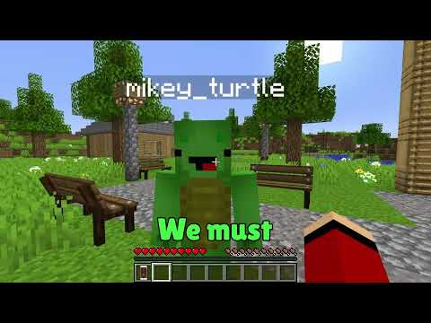 Why SCARY TEACHER LITTLE NIGHTMARES Called JJ and Mikey Family - in Minecraft Maizen!