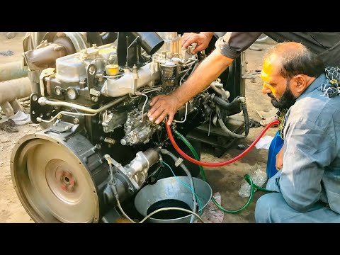 Completely Restore Truck Engine Repair 6 Cylinder Diesel Engine