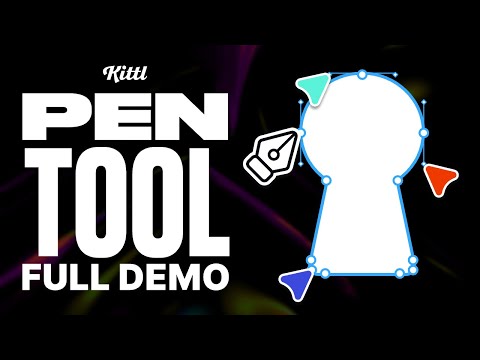 Pen Tool Tricks You Never Knew! (Kittl Tutorial)