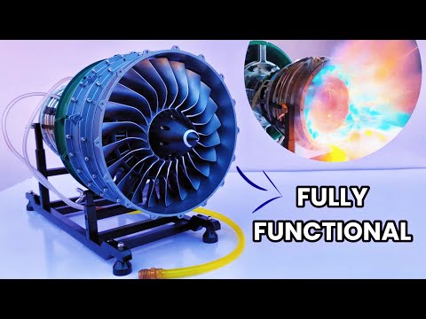 Making a Fully Functional Jet Engine | diy Jet Engine | Turbofan Engine