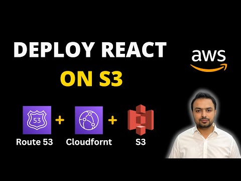 React App on AWS S3 with Static Hosting, Cloudfront and Route 53
