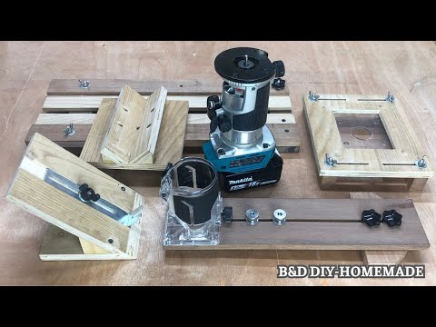5 Jigs and Simple Trim Router Hacks | DIY Woodworking ..!
