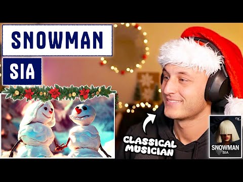 SIA does Christmas - 'SNOWMAN' (reaction & analysis)