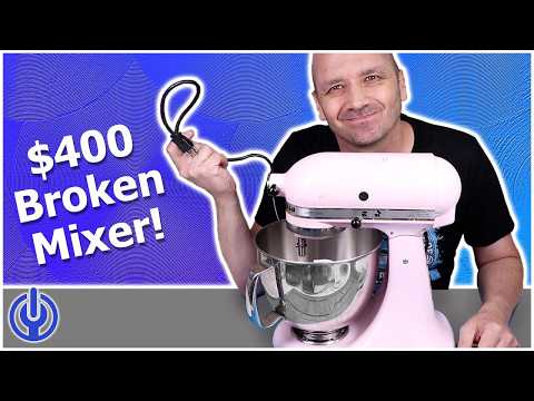 I Bought a BROKEN KitchenAid Mixer! Let's Try to Fix It!
