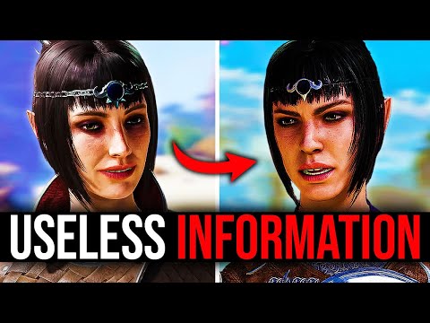 15 Minutes of Useless Baldur’s Gate 3 Information