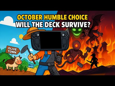 October 2025 Humble Choice Bundle Review on Steam Deck | Atomic Heart, V Rising, System Shock + More