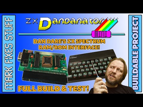 Building the ZX Dandanator Mini 2.1 for the ZX Spectrum -  Flash RAM ROM Interface