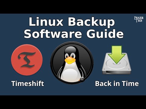 Linux Backup Software Guide - Timeshift & Back in Time