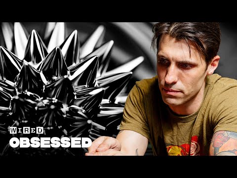 How This Guy Makes Mesmerizing Fluid Sculptures | Obsessed | WIRED
