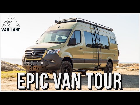Luxury Sprinter Van Build | This Van Has EVERYTHING