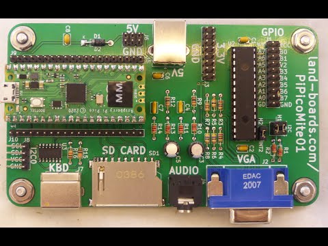 PicoMiteVGA Card Builds