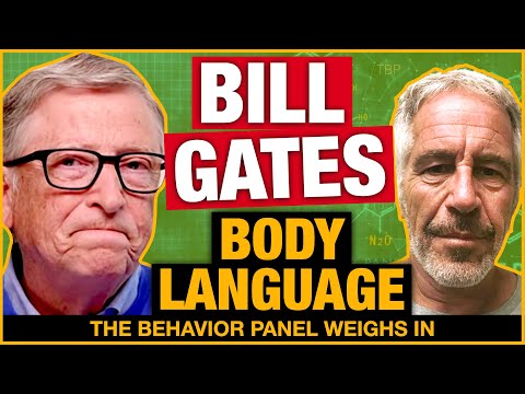 💥 Is Bill Gates LYING? Jeffrey Epstein Interview - Body Language Analysis