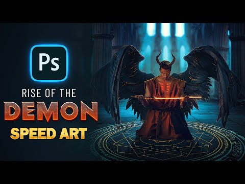 Rise of the DEMON - Photo Manipulation Speed Art | Photoshop Tutorial