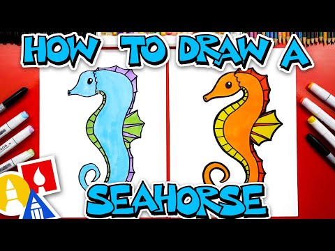 How To Draw A Seahorse