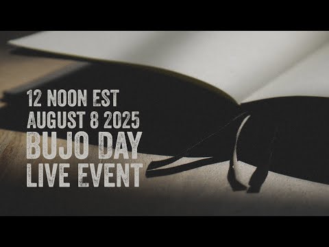 12 Years of Bullet Journal - LIVE EVENT