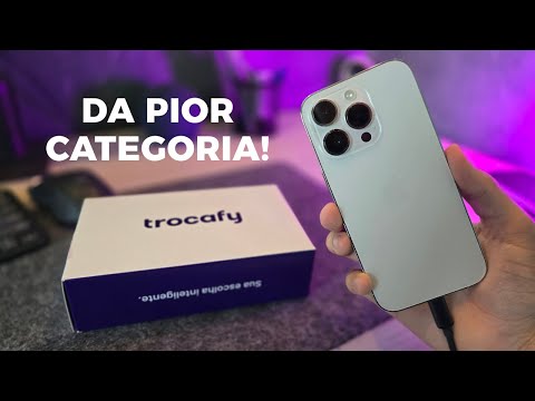 COMPREI um iPhone 14 Pro na TROCAFY - MINHA EXPERIÊNCIA