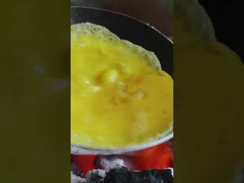 Making dumplings with eggs【二米炊烟】
