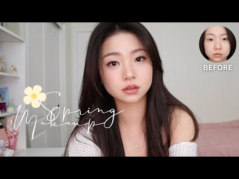 Easy Spring Makeup for Monolids 🌸 | Clean Girl Look for Beginners!