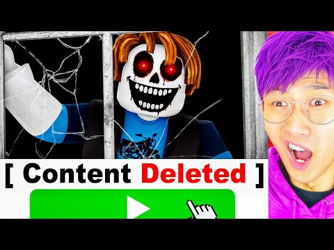 Playing BANNED Roblox Games for 24 HOURS