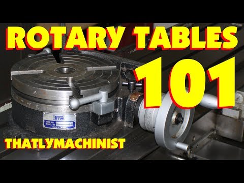 ROTARY TABLES, how to cut an angle, how to produce a disc,  how to accurately radius corners