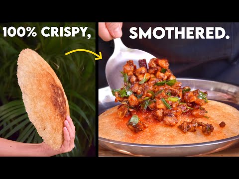 Crispy Rice Dome. (锅巴)