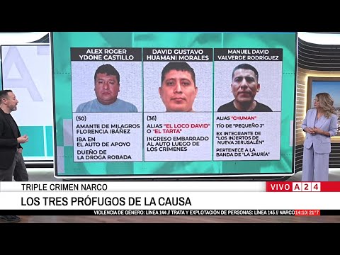 🚨 TRIPLE CRIMEN NARCO EN FLORENCIO VARELA LOS TRES PRÓFUGOS DE LA CAUSA