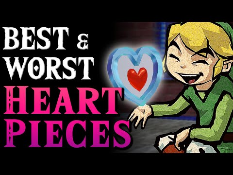 The Best & Worst PIECE OF HEART In Every ZELDA Game