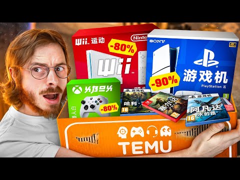 J'ai acheté des VRAIES consoles sur TEMU ??? (Arnaque ouuuuu ?)