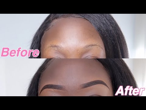 Easy *CHEAP* Eyebrow Tutorial (In Depth!) || QueenKee