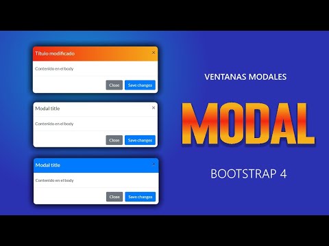Bootstrap - Ventanas modales
