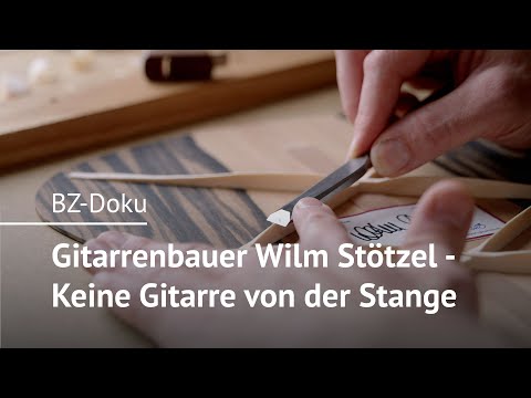 Guitar maker Wilm Stötzel from Emmendingen - No off-the-shelf guitar