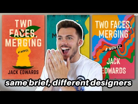 i paid professionals to design a book cover: same brief, different designers