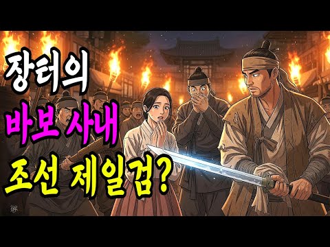 장터의 바보로 숨죽여 살던 사내, 정체가 조선 제일 검일 줄이야