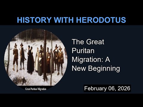 The Great Puritan Migration: A New Beginning | History With Herodotus