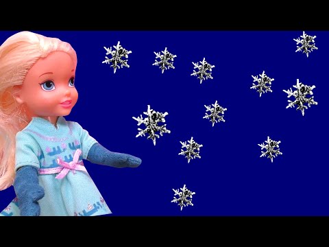 Little Elsa gets ice powers ? Elsa & Anna toddlers
