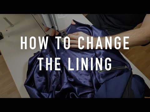 $400 Leather Jacket Repair - Changing the Lining