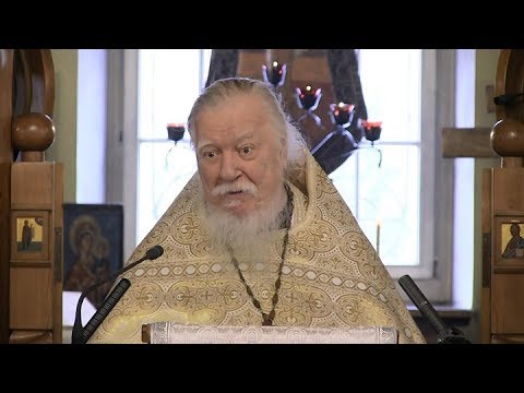 Протоиерей Димитрий Смирнов. Проповедь о нашей сумасшедшей цивилизации