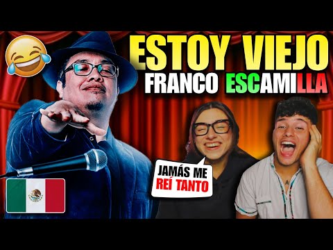 ESPAÑOLA REACCIONA a ESTOY VIEJO de FRANCO ESCAMILLA por PRIMERA VEZ 🇲🇽 *MURIÓ de RISA*
