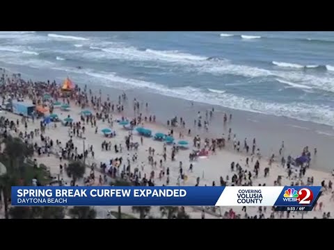 Daytona Beach is declaring a state of emergency starting Friday due to spring break chaos