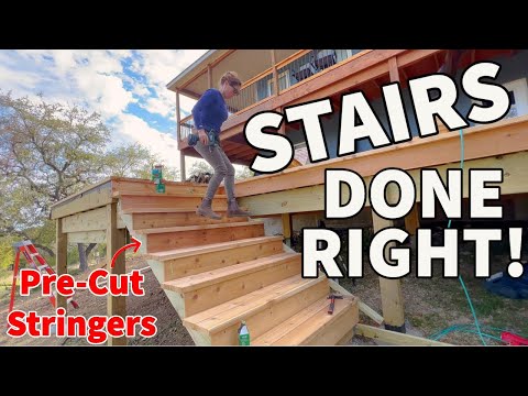 How to Build Stairs | The Easy Way