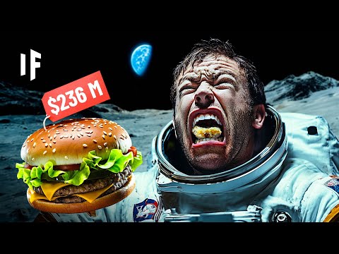 What If You Ate a Burger on the Moon?