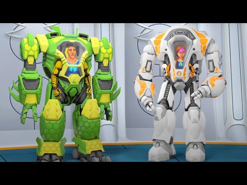 Mega Mechs | The Deep Season 4 | Undersea Adventures | 11 & 12