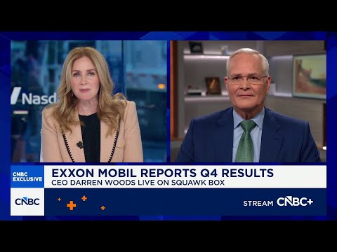 Exxon Mobil CEO Darren Woods on Q4 results: 2025 production highest in 40 years