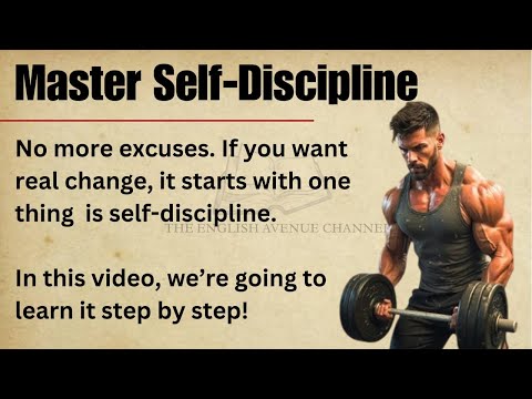 Master Self-Discipline & Transform Your Life 🔥 | English Listening Practice ✅ | Graded Reader